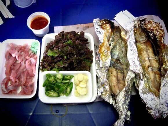 산천어